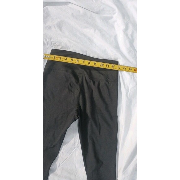 Land's End Black Small Leggings Base Layer Workout Stretch Pull On Pants Leisure - Picture 4 of 5